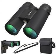 [아마존핫딜]Kylietech Fernglas 12x42 kompakte Fernglaser fuer Vogelbeobachtung, Wandern, Jagd, Sightseeing, Kleines Fernglas mit Nachtsicht-Funktion.FMC Linse, Tragetasche und Smartphone-Adapte