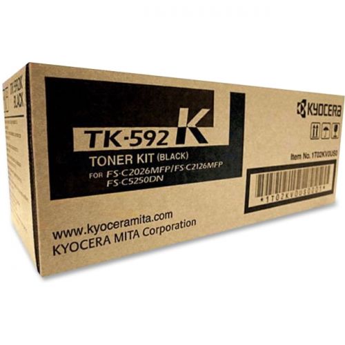  Kyocera, KYOTK592K, FS-2026MFP Toner Cartridge, 1  Each