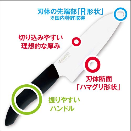  Kyocera R Fruit Ceramic Knife Fkr-110n by N/A