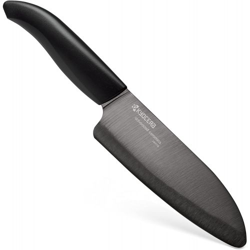  Kyocera Revolution 3pc ceramic knife set, 6, 5 and 3, Black