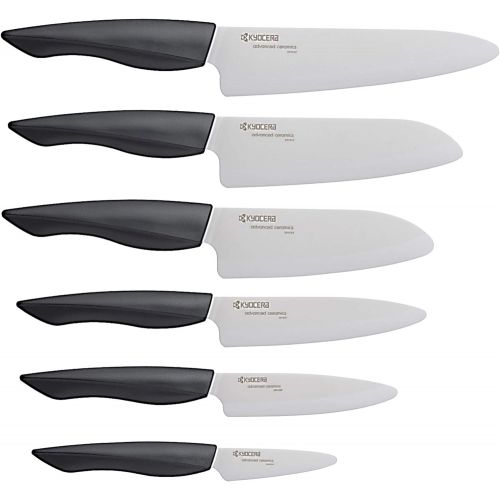  Kyocera Innovation Soft-Grip Ceramic Paring Knife, 3, WHITE
