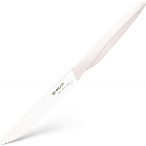  Kyocera SK-4PC Advanced Ceramic Steak Knife Set, One Size, White