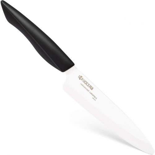  Kyocera FZ-4PC WH-BK Innovation Series Ceramic Knife, 75.554.5, White