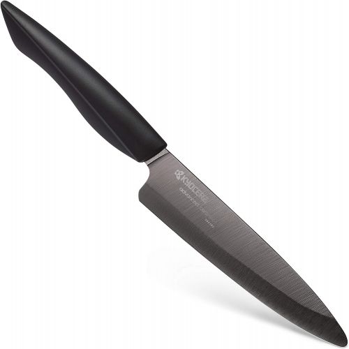 Kyocera Innovation Series 2Piece Ceramic Knife Gift Set, Black Handle, Black Blade