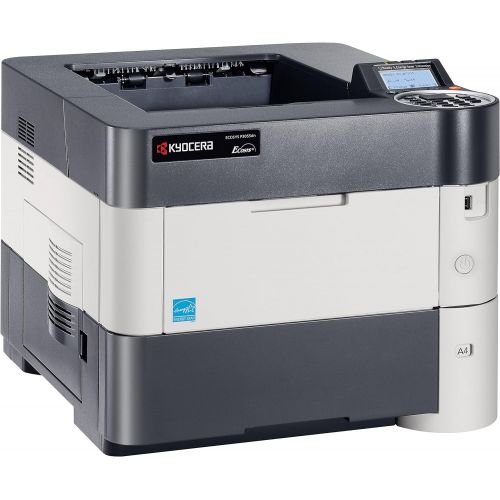  Kyocera 1102T72US0 ECOSYS P3055dn Black & White Network Printer, 5 Line LCD Screen with Hard Key Control Panel, Up to Fine 1200 DPI Print Resolution, Wireless and Wi-Fi Direct Capa