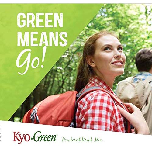  Kyolic Kyo-Green Green Blends Energy Powered Drink Mix (10 Ounce Bottle) Green Powder Superfood Blend,...