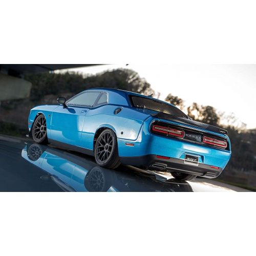  Kyosho 1/10 Fazer 4WD Mk2 Challenger SRT Hellcat B5 Brushed RTR, Blue, KYO34415T2