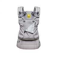 L%C3%8DLL%C3%89baby LLLEEbaby The Complete All Seasons SIX-Position, 360° Ergonomic Baby & Child Carrier, Shibori Sky - Cotton