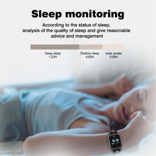  L@YC New QW11 Smart Bracelet Sleep Blood Pressure Heart Rate Monitor Sports Pedometer IP67 Waterproof Intelligent Reminder Activity Tracker with Android 4.4 Phone and iOS 8.0