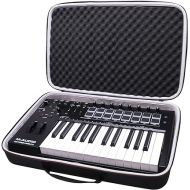LTGEM EVA Hard Case for M-Audio Oxygen Pro 25 - 25 Key USB MIDI Keyboard Controller - Protective Carrying Storage Bag (Sale Case Only)
