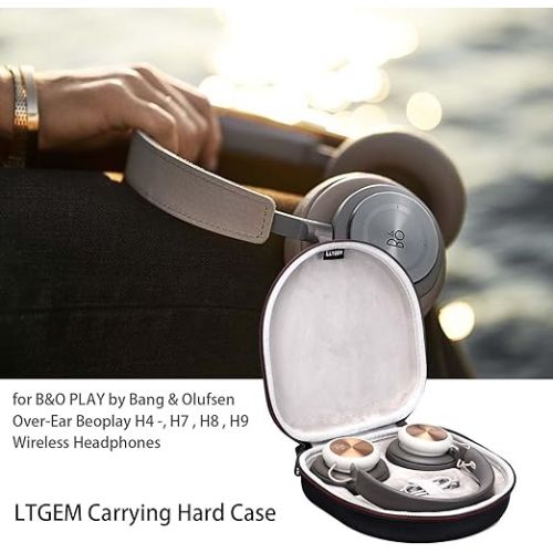  LTGEM EVA Hard Case for Bang & Olufsen Beoplay HX/H95/H9/H9i/H4/H8 Wireless Headphones - Travel Protective Carrying Storage Bag