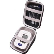 LTGEM Hard Case for OMRON 3 Series BP7100 / Silver BP5250 / Bronze BP5100 / 5 Series BP7250 Blood Pressure Monitor(Inside: 6.2