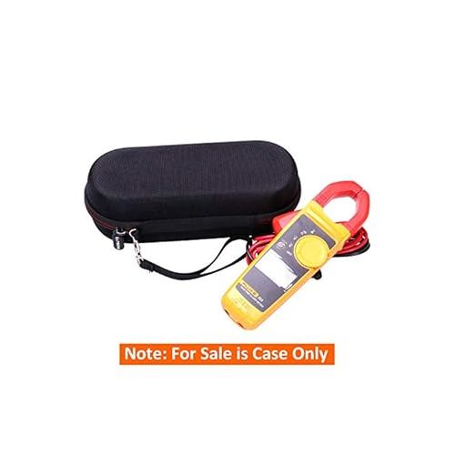  LTGEM Hard Case for Fluke 323/324/325/374FC-AMZN/374FC 600AC/DC Clamp Meter Clamp Multimeter AC-DC TRMS, Mesh Pocket for Accessories.