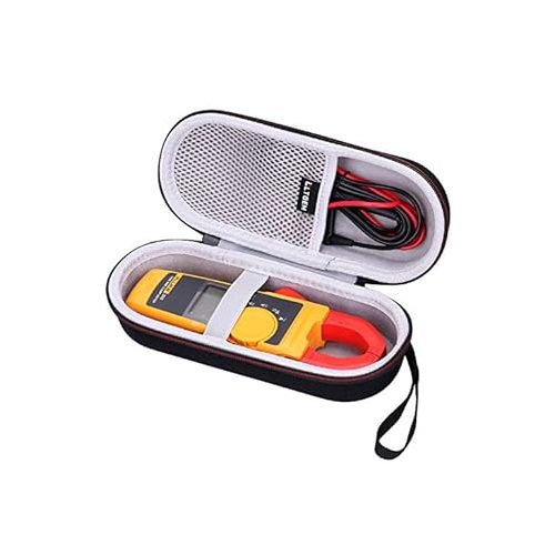  LTGEM Hard Case for Fluke 323/324/325/374FC-AMZN/374FC 600AC/DC Clamp Meter Clamp Multimeter AC-DC TRMS, Mesh Pocket for Accessories.