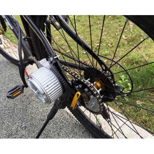  L-faster 350W New Arrival Electric Geared Motor Bike Installation Kit for Electric Motor Kit Variable Multi Speed Derailleur Bicycle Electrical Installation Kit