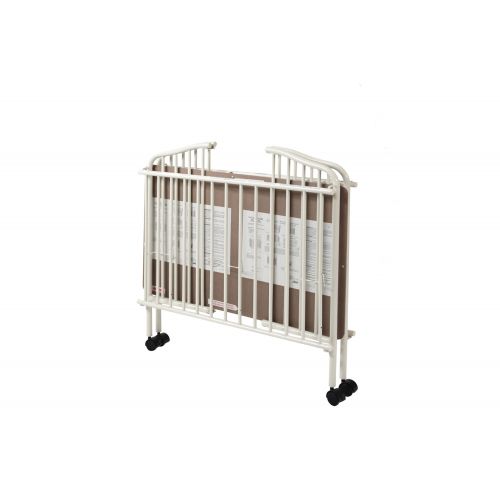  L.A. Baby Portable Mini Crib with Mattress Black