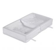 L.A. Baby 4-Sided Square-Corner Changing Pad, Embossed