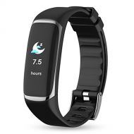 L.HPT Fitness Tracker, Activity Tracker with Pedometer Blood Pressure Heart Rate Monitor IP67 Waterproof Step Calorie Distance Tracker Call SMS SNS Remind for Men Women Kids Androi