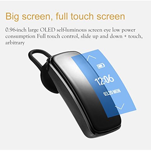  L.HPT Fitness Tracker, Activity Tracker, Smart Bluetooth Bracelet Headset Bracelet Heart Rate Blood Pressure Bracelet