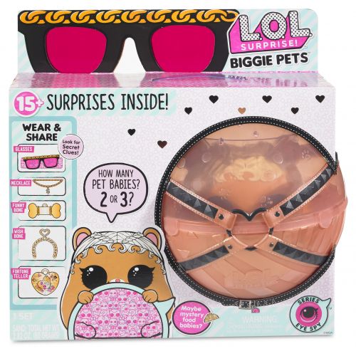  L.O.L. Surprise! Biggie Pets - M.C.Hammy Mini Backpack & Accessories