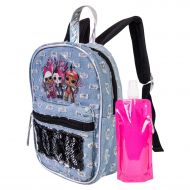 L.O.L. Surprise! L.O.L. Surprise Backpack Combo Set - Girls 3 Piece Backpack Set - L.O.L. Surprise Backpack & Lunch Kit (Grey)