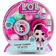 L.O.L. Surprise! Color Change Lip Gloss By Horizon Group Usa, Mix & Create 5 Color Changing ,Multi Flavored Lip Glosses,DIY Lip Gloss Making Kit, Containers & Decorative Stickers I
