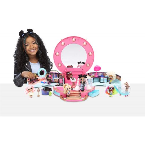  L.O.L. Surprise! Hair Salon Playset with 50 Surprises and Exclusive JK Mini Fashion Doll (571322E7C)