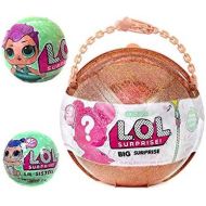 L.O.L. Surprise! LOL Big Surprise MEGA Bundle includes (1) Limited Edition Ball, (1) Lets Be Friends! Series 2 Doll, (1) Her Lil Sister and (5) Shopkins Glitter Stickers!