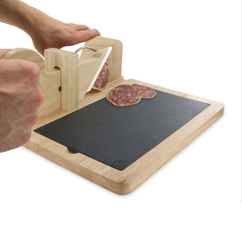  LA SAUCIFLETTE La Sauciflette Trimmer Sauciss/Charcuterie Ceramic Blade + Removable Slate