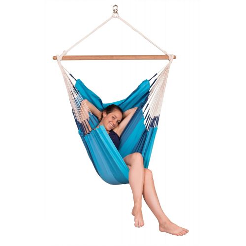  LA SIESTA Orquidea Lagoon - Cotton Basic Hammock Swing Chair