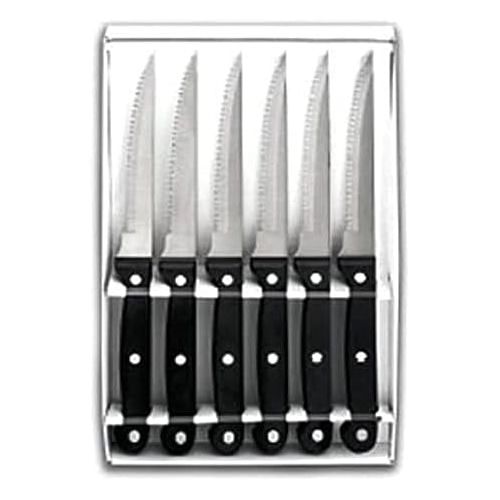  Lacor-39060-6 PCS SERRATED STEAK KNIVES BAKELITE HAN