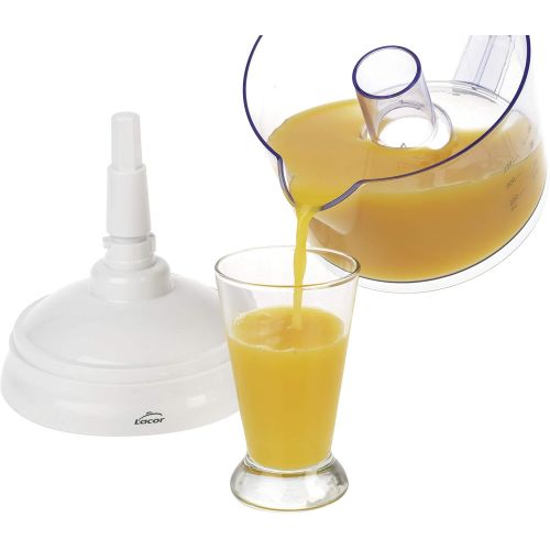  [아마존베스트]Lacor 69575 Citrus Juicer with Adjustable Fruit System BPA-Free Dishwasher Safe 40 W