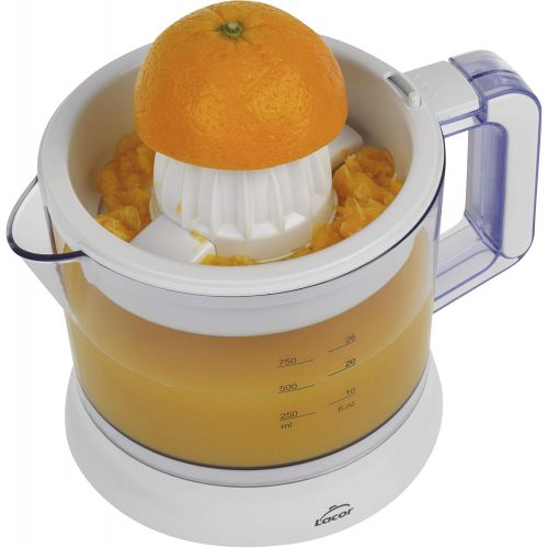  [아마존베스트]Lacor 69575 Citrus Juicer with Adjustable Fruit System BPA-Free Dishwasher Safe 40 W