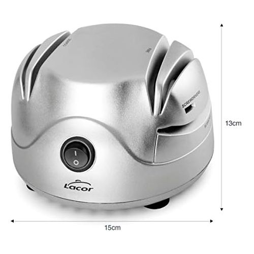  [아마존베스트]LACOR Electric Knife Sharpener, Steel, Silver