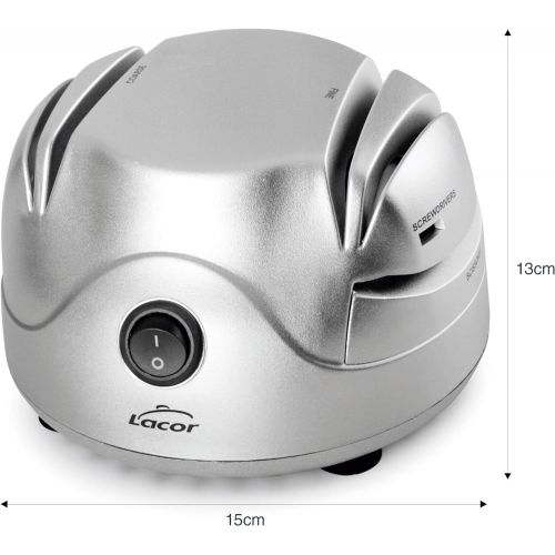  [아마존베스트]LACOR Electric Knife Sharpener, Steel, Silver