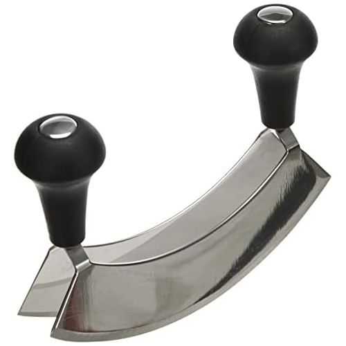  [아마존베스트]Lacor 60365Manual Doppelschneidig Mincing Knife, Stainless Steel