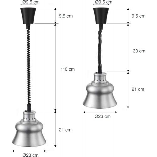  Lacor 69266?Infra Red Heat Lamp Cable Extender Bar