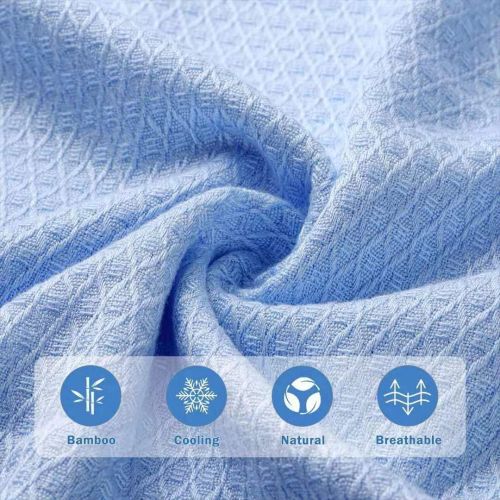  [아마존베스트]LAGHCAT Cooling Blanket, Summer Cooling Blanket for Hot Sleeper Night Sweat, Cold Cool Lightweight Bamboo Blanket for Couch Bed, Blanket Cozy Soft for All Season Use