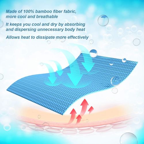  [아마존베스트]LAGHCAT Cooling Blanket, Summer Cooling Blanket for Hot Sleeper Night Sweat, Cold Cool Lightweight Bamboo Blanket for Couch Bed, Blanket Cozy Soft for All Season Use