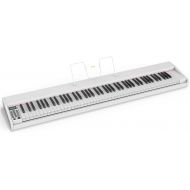 [아마존베스트]LAGRIMA LAG-600 Full Size Key Portable Digital Piano, 88 Key Electric Keyboard Piano for Beginner/Adults, Bluetooth, Sustain Pedal, Power Supply, Music Stand, Black（Not Including S