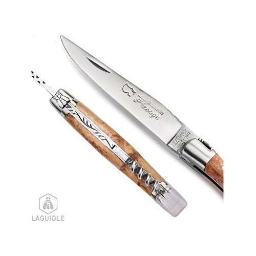  LAGUIOLE Juniper wood sommelier collectors knife Classic range