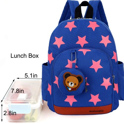  LAKEAUSY Infant Kid Backpack Toddler Boy Kindergarten Daycare Backpack Anti Lost Leash
