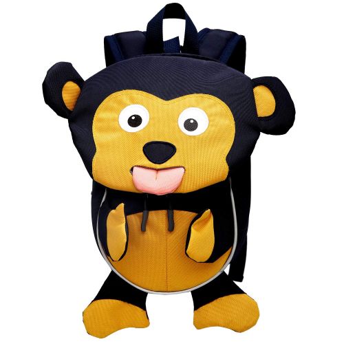  LAKEAUSY Cartoon Monkey Infant Backpack Safety Harness Kid Preschool Chest Strap Rucksack