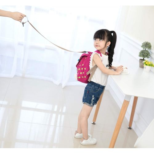  LAKEAUSY Toddler Kid Backpack with Safety Harness Leash Rabbit Bunny Boy Girl Under 3 Age