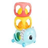 Lamaze Stack, Rattle & Roll Stacking Blocks - Baby Sensory Toys - Baby Building Toys for Toddler Boys and Girls Aged 6 Months+