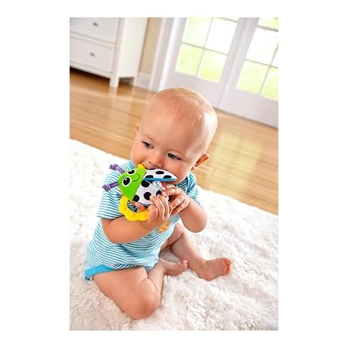  LAMAZE Bitty Bite Bug Rattle 4.5 Inch (Pack of 1)