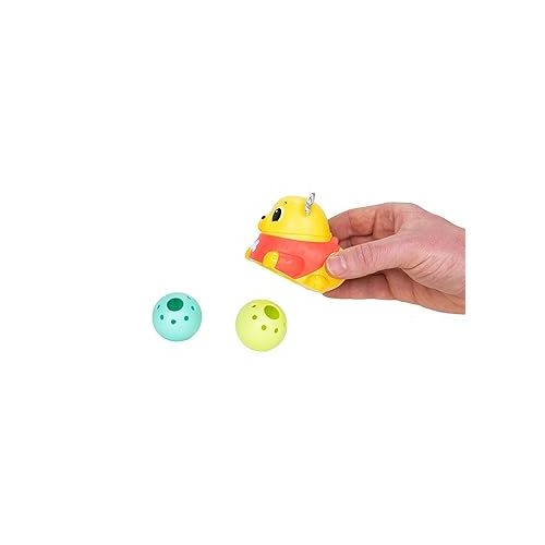  Lamaze Crawl & Chase Pug Ball Popper Toy - Includes Pug Ball Popper and 2 Baby Ball Toys - Baby Tummy Time and Crawling Toys - Baby Gifts for Ages 18 Months and Up