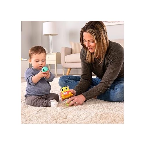  LAMAZE Crawl & Chase Pug Popper - Baby Sensory Toys - Development Baby Toys for Boys and Girls Aged 18 Months and Up (Pack of 2)