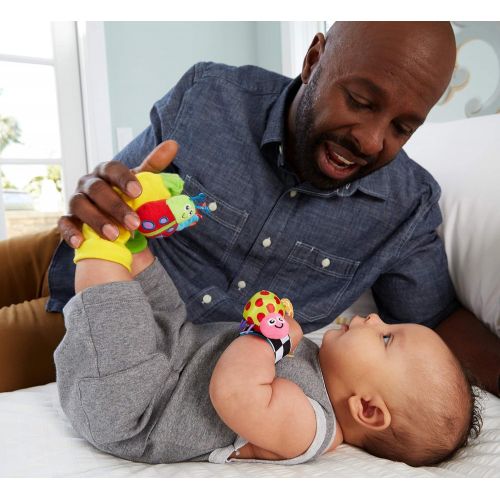  Lamaze Gardenbug Footfinder & Wrist Rattle Set