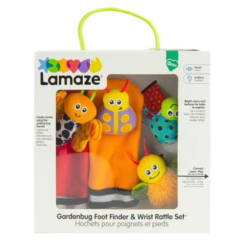  Lamaze Gardenbug Footfinder & Wrist Rattle Set